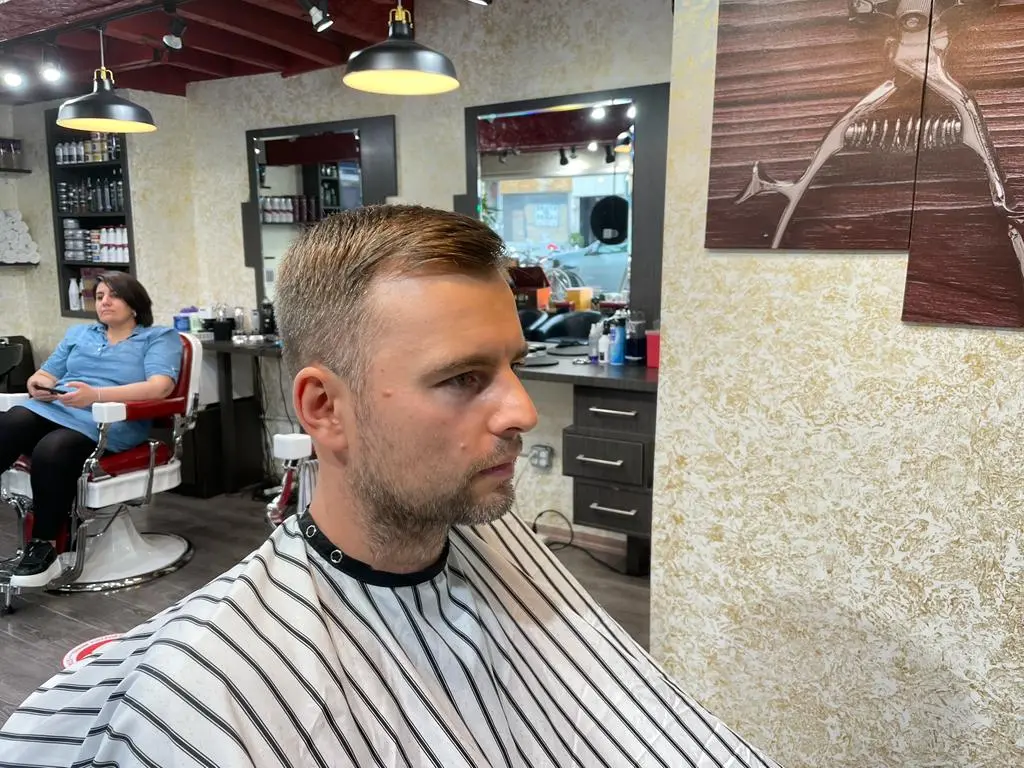 Haircut and beard work by Master Barber NYC in Brooklyn, example 5