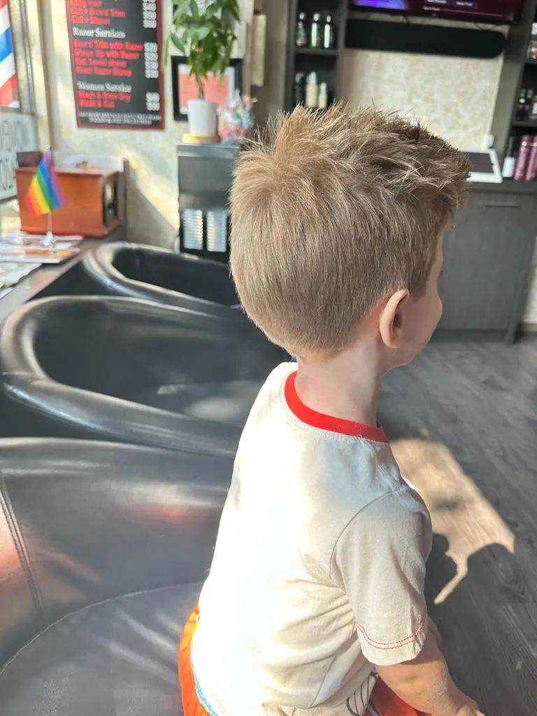 Haircut and beard work by Master Barber NYC in Brooklyn, example 9