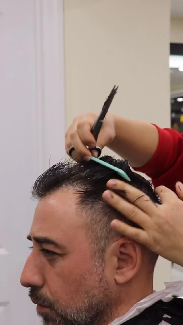 Haircut and beard work by Master Barber NYC in Brooklyn, example 14