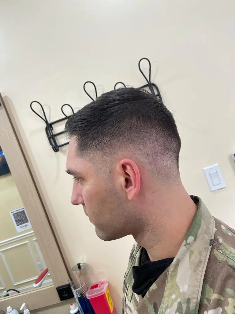 Haircut and beard work by Master Barber NYC in Brooklyn, example 4