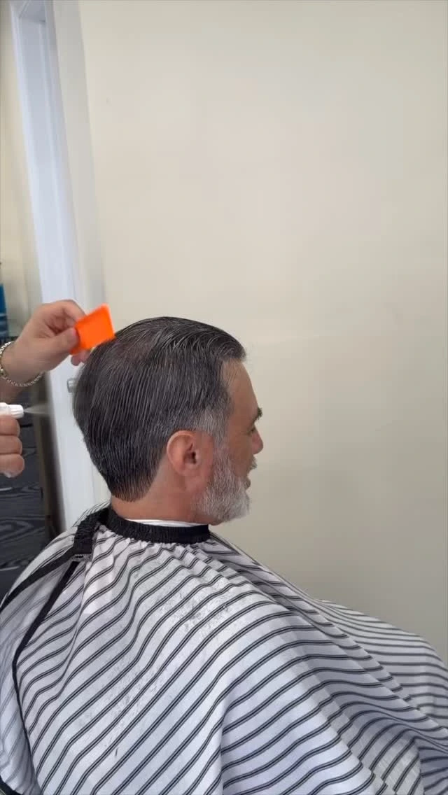 Haircut and beard work by Master Barber NYC in Brooklyn, example 15