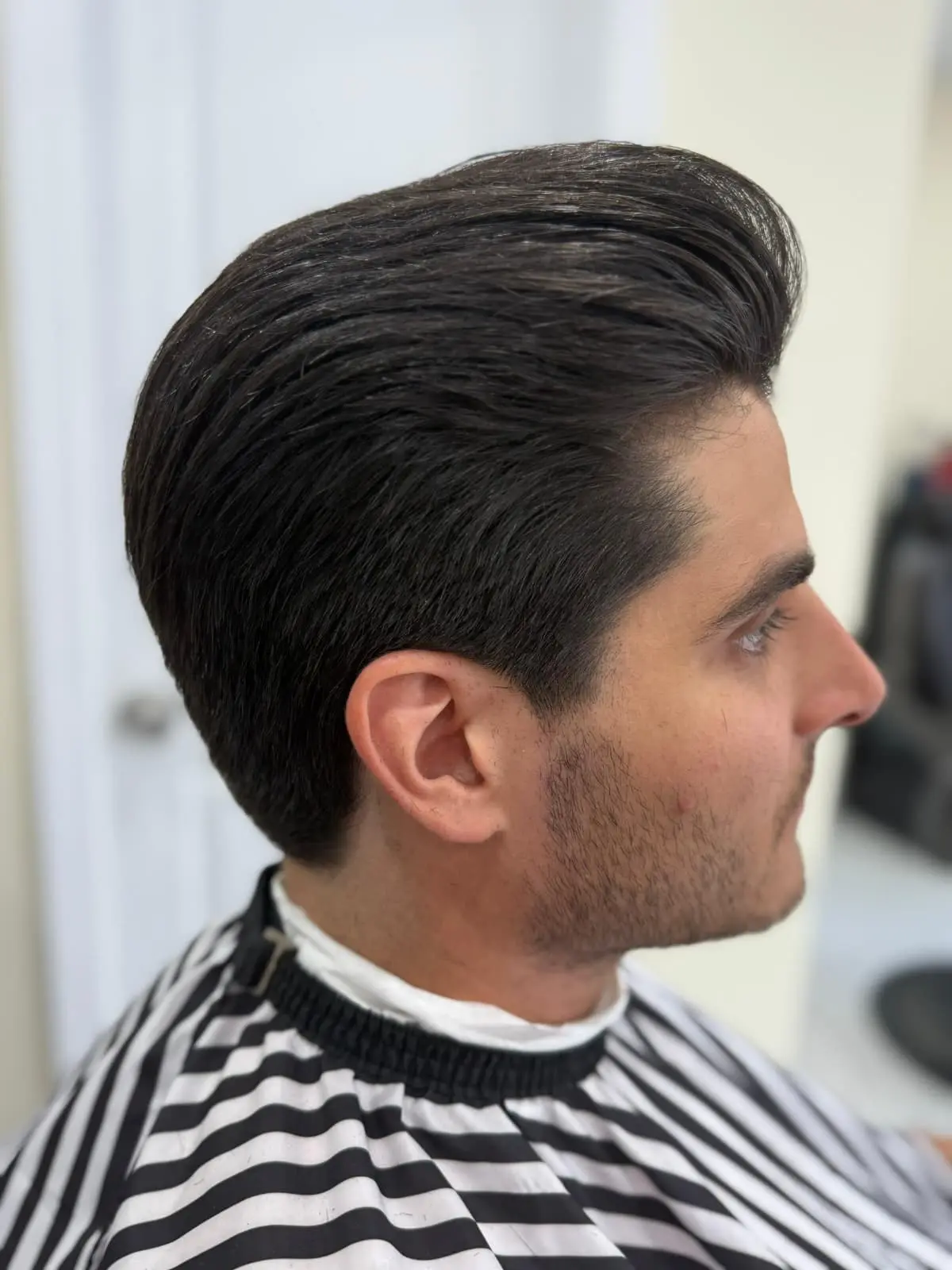 Haircut and beard work by Master Barber NYC in Brooklyn, example 2