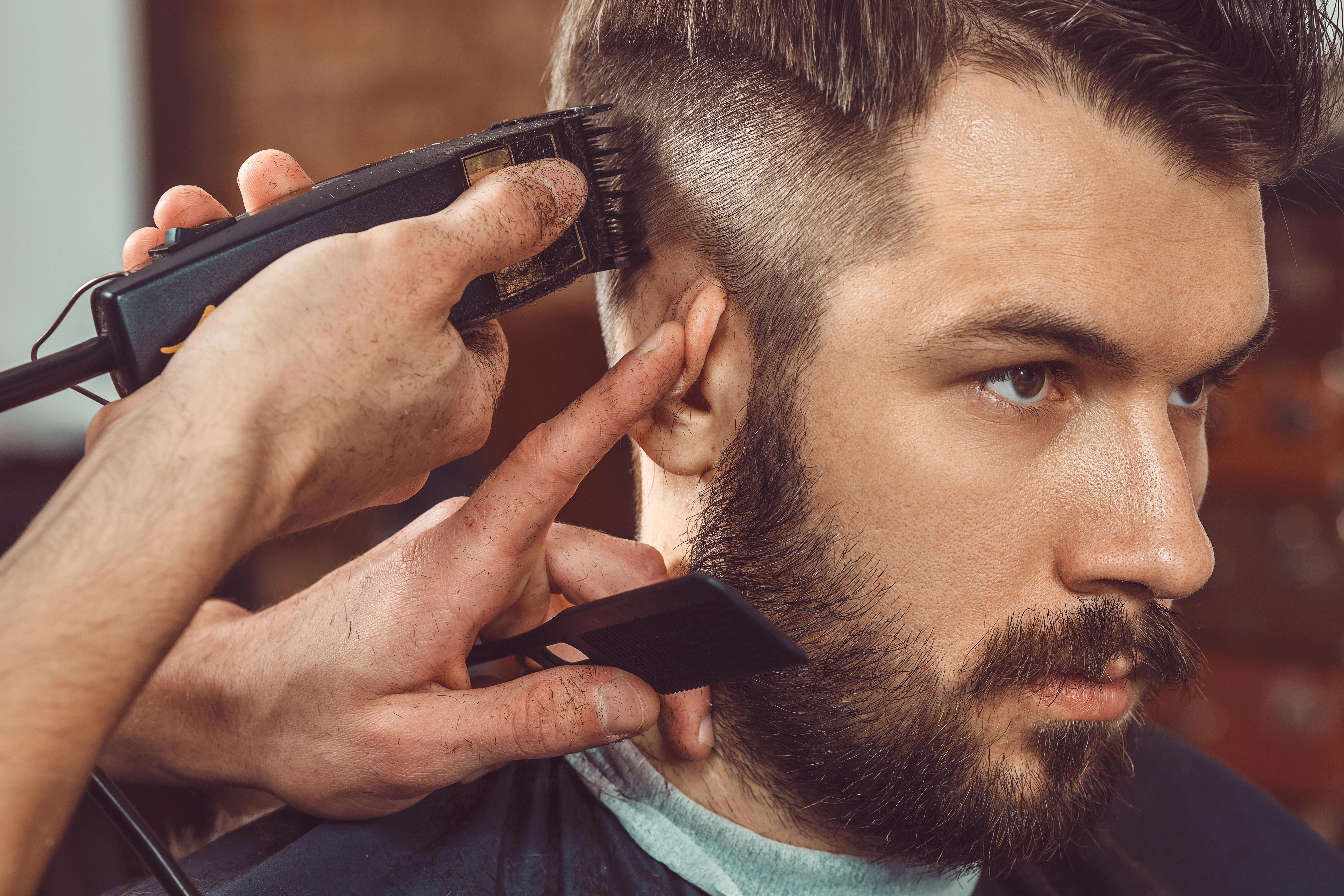 Haircut and beard work by Master Barber NYC in Brooklyn, example 33